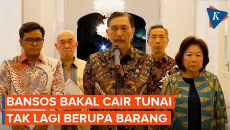 Pemerintah Siapkan Bansos Secara Tunai, Tak Lagi Berupa Produk