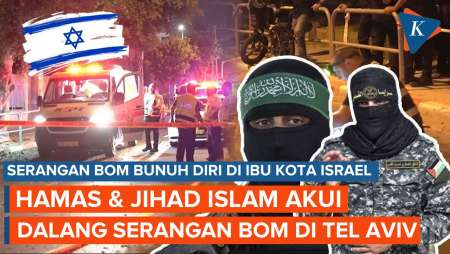 Sayap Militer Hamas dan Jihad Islam Klaim Dalangi Serangan Bom Bunuh Diri di Tel Aviv Israel