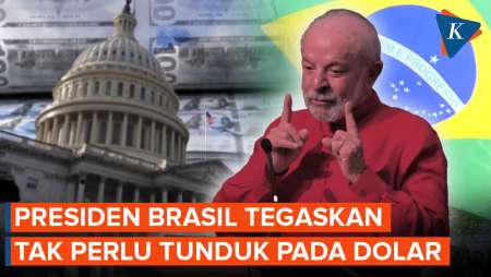Kecam Tarif 50 Persen dari Trump, Presiden Brasil: Kita Seharusnya Tak Tunduk pada Dollar!
