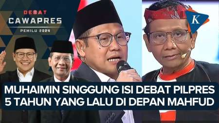 Di Hadapan Mahfud, Muhaimin Singgung Isi Debat Pilpres 5 Tahun yang Lalu