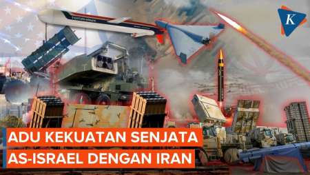 Adu Ampuh Senjata AS-Israel Vs Iran