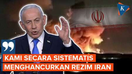 Netanyahu Klaim Serangan AS-Israel Hancurkan Iran secara Sistematis
