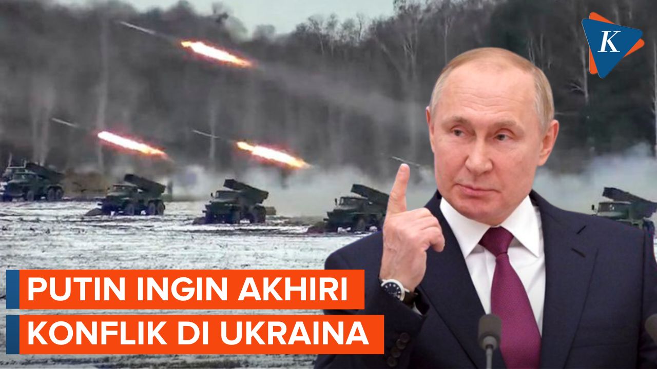 Putin Kepeleset Lidah Sebut Konflik Ukraina dengan Kata Perang