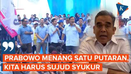 Gerindra Minta Pendukung Sujud Syukur Saat Prabowo Diumumkan Menang Satu Putaran