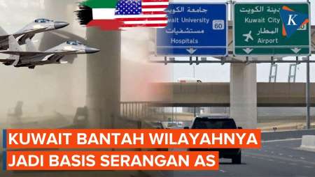 Dihantam Rudal-Drone Iran, Kuwait Bantah Wilayahnya Digunakan Untuk Serangan AS