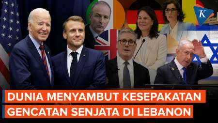 Reaksi Dunia Setelah Israel-Hizbullah Sepakat Gencatan Senjata