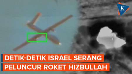 Israel Balas Rentetan Roket Hizbullah, Gempur Peluncur Roket di Lebanon Selatan