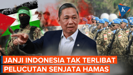 Respons Kemlu Dan Kemhan Soal Isu TNI Lucuti Senjata Hamas, Benarkah?