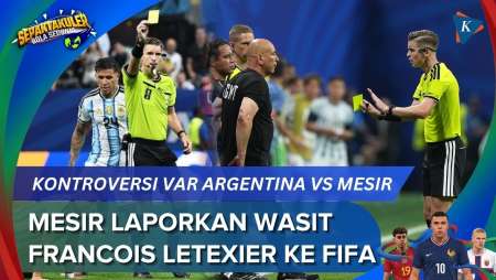 Kalah Kontroversial Dari Argentina, Mesir Resmi Laporkan Wasit Francois Letexier Ke FIFA