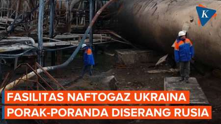 Penampakan Sistem Energi Ukraina Yang Hangus Digempur Rusia