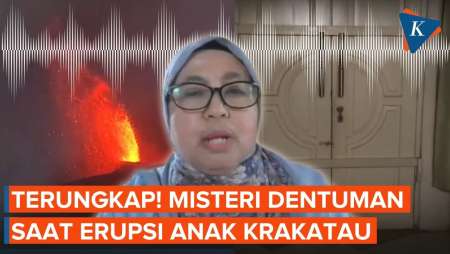 Dentuman Bandung Bersumber Dari Aktivitas Anak Krakatau, Begini Penjelasan Badan Geologi 