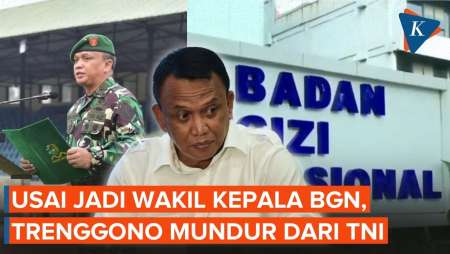 Urus MBG, Mayjen Trenggono Mundur Dari TNI 