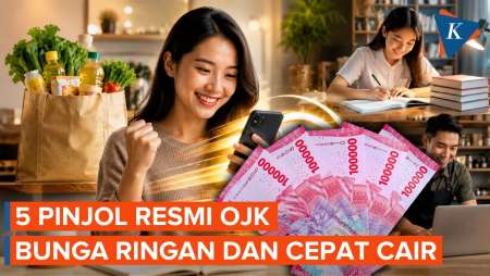 5 Pinjol Bunga Rendah Legal OJK, Cepat Cair Dan Tenor Panjang