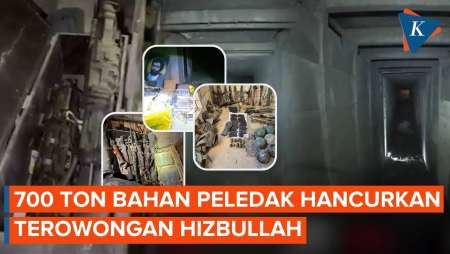IDF Ledakkan Terowongan Hizbullah Di Bawah Pegunungan Beaufort, Ada Apa Di Dalamnya?
