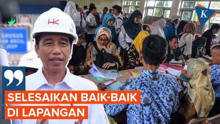 Masalah PPDB Biar Diurus Wilayah, Jokowi: Jangan Semuanya ke Presiden