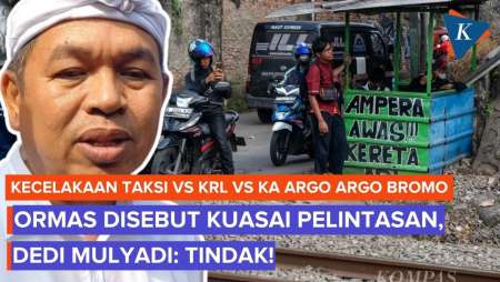 Isu Ormas Kuasai Pelintasan TKP Taksi Tertabrak KRL, Dedi Mulyadi: Tindak, Tinggal Dibereskan Polsek