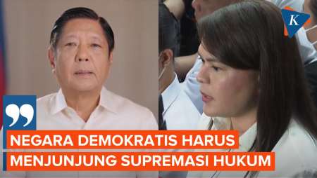 Presiden Filipina Marcos Jr Ingin Drama Politik di Negaranya Segera Berakhir