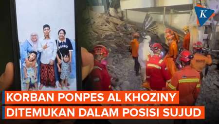 Rafi Meninggal dalam Posisi Sujud dan Peluk Temannya di Reruntuhan Ponpes Al Khoziny