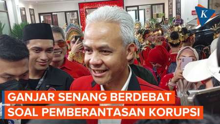 Ganjar Senang Diundang KPK dan Debat soal Pemberantasan Korupsi