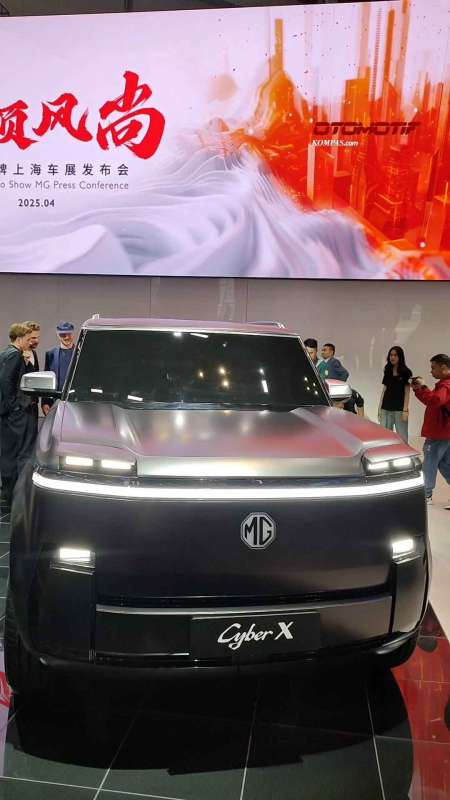 MG Cyber X: SUV Listrik Terbaru Resmi Diluncurkan di Shanghai