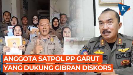 Anggota Satpol PP Garut yang Dukung Gibran Kena Sanksi, Pelaku Utama di Ambang Pemecatan