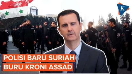 Generasi Baru Polisi Suriah Lahir, Buru Kroni-kroni Bashar Al-Assad