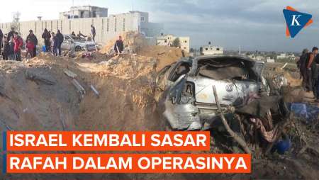 Israel Gempur Rafah dengan Serangan Udara, Tewaskan 6 Orang