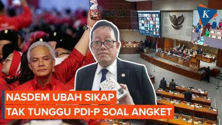 Nasdem Tak Akan Tunggu PDI-P untuk Hak Angket