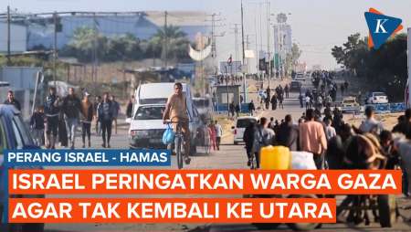 Israel Jatuhkan Selebaran di Gaza Selatan, Peringatkan Warga Tak Kembali ke Utara