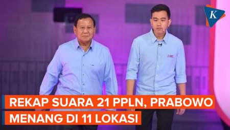 Rekap 21 PPLN: Prabowo Menang di 11 Lokasi tapi Kalah Suara dari Anies