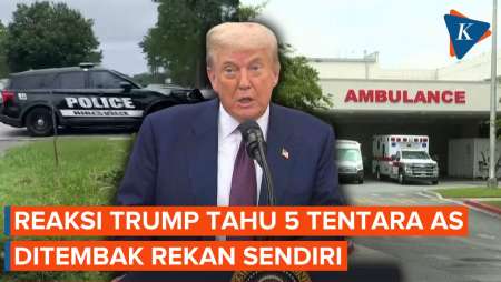 5 Tentara AS Ditembak Rekan Sendiri, Trump: Kejam, Hukum Seberat-beratnya!