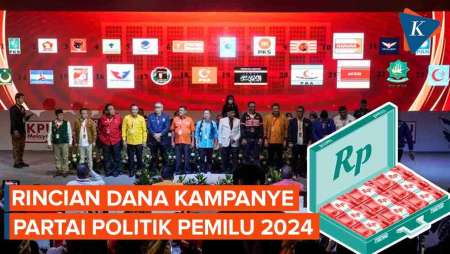 Intip Rincian Dana Kampanye Pemilu 2024, Mana yang Terbanyak?