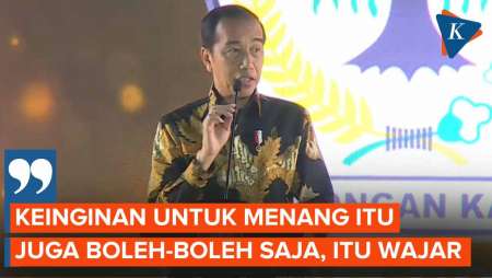 [FULL] Pidato Jokowi di HUT Golkar: Perang Gagasan Bukan Perang…