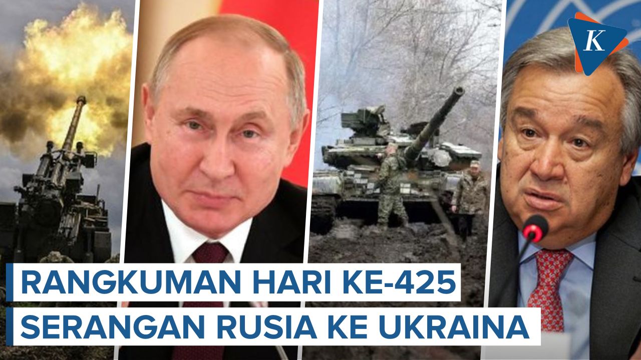 Rusia Pukul Mundur Serangan Drone di Crimea hingga Sekjen PBB…