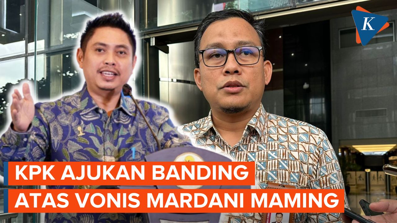 KPK Ajukan Banding Vonis 10 Tahun Penjara Mardani Maming di Kasus Suap