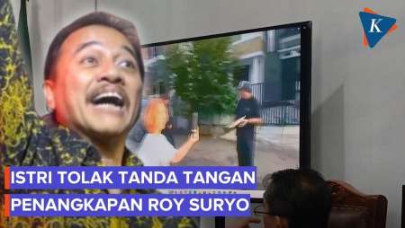 Istri Roy Suryo Tolak Tanda Tangan Saat Suami Ditangkap