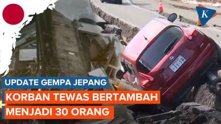 Update Gempa Jepang: 30 Orang Tewas dan Belasan Lainnya Luka Parah