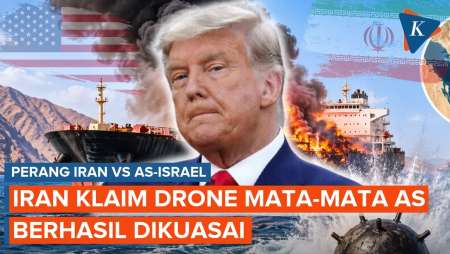 Perang Hari Ke-243: Iran Klaim Kuasai Drone AS Dan Tembak Jatuh "Predator", 3 Kapal Tanker Terbakar