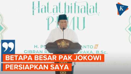 Prabowo Merasa Disiapkan Jokowi sebagai Penerusnya