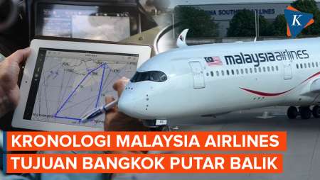 Kronologi Malaysia Airlines Tujuan Bangkok Putar Balik, Ada Masalah Tekanan Udara