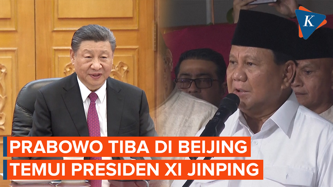 Prabowo ke Beijing Pasca Menang Pilpres, Temui Presiden Xi Jinping