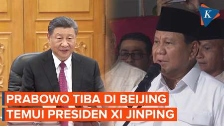 Prabowo ke Beijing Pasca Menang Pilpres, Temui Presiden Xi Jinping