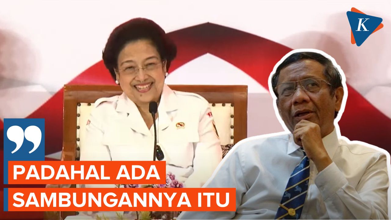 Mahfud MD Bela Megawati soal 'Ibu-ibu Pengajian'