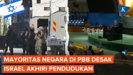 Sidang Majelis PBB, 124 Negara Dukung Diakhirinya Pendudukan Israel di Palestina