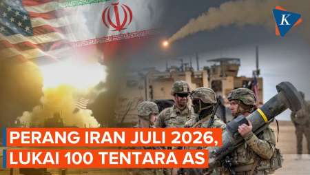 Nyaris 100 Tentara AS Terluka Selama Perang Iran