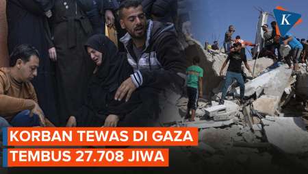 Gaza Masih Panas! Korban Tewas Tembus 27.708 Jiwa