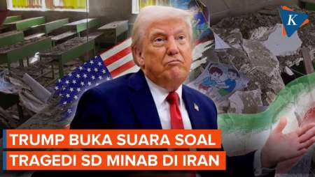 Trump Buka Suara Soal Serangan AS Yang Tewaskan 175 Orang Di SD Minab Iran