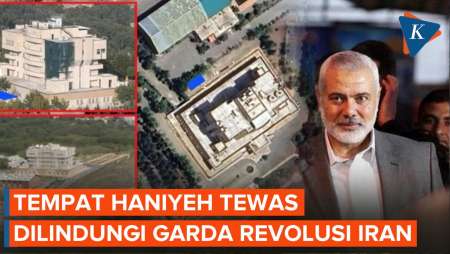 Gedung yang Diduga Tempat Haniyeh Tewas di Bawah Perlindungan Garda Revolusi Iran