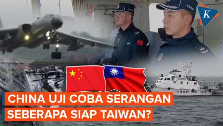 China Uji Coba Serangan, Bisakah Taiwan Pertahankan Diri?