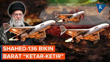 Murah Tapi Mematikan! Shahed-136, Bikin Lawan "Ketar-Ketir"